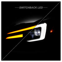 Spyder Subaru Impreza WRX 15-20 LED High-Power LED Headlights-Black PRO-YD-SWRX15LEDAP-SBSEQ-BK