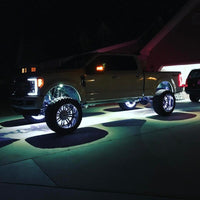 Oracle LED Illuminated Wheel Rings - Double LED - White SEE WARRANTY