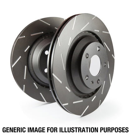 EBC 98-02 Chevrolet Camaro (4th Gen) 3.8 USR Slotted Rear Rotors