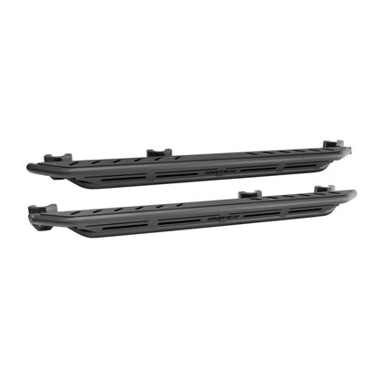 Westin/Snyper 07-17 Jeep Wrangler Unlimited Triple Tube Rock Rail Steps - Textured Black