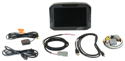 AEM CD-7 Logging GPS Enabled Race Dash Carbon Fiber Digital Display w/o VDM (CAN Input Only)