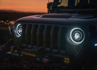 Oracle Oculus Bi-LED Projector Headlights for Jeep JL/Gladiator JT - Matte Blk - 5500K
