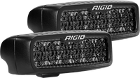 Rigid Industries SR-Q Series PRO Midnight Edition - Spot - Diffused - Pair