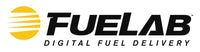 Fuelab 818 In-Line Fuel Filter Standard -10AN In/Out 40 Micron Stainless - Black