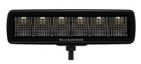 Hella Universal Black Magic 6 L.E.D. Mini Light Bar - Flood Beam