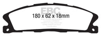 EBC 13+ Ford Explorer 3.5 Twin Turbo 4WD Greenstuff Front Brake Pads