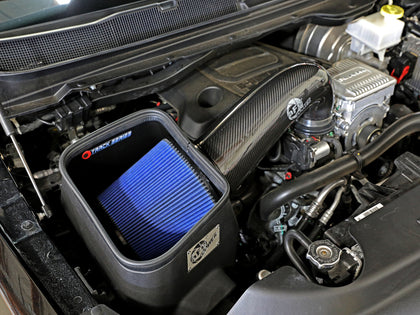 aFe 19-20 Dodge RAM 1500 5.7L Track Series Carbon Fiber Cold Air Intake System w/Pro 5R Filter