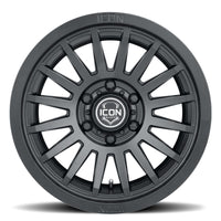 ICON Recon SLX 17x8.5 6x5.5 BP 25mm Offset 5.75in BS 95.1mm Bore Satin Black Wheel