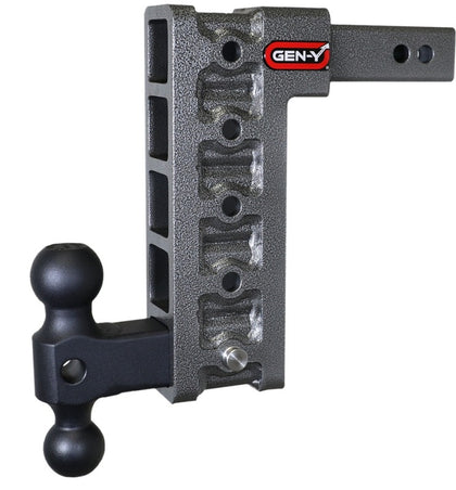 Gen-Y Mega Duty 2in Shank 10in Drop 1.5K TW 10K Hitch w/GH-031 Dual-Ball