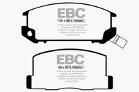 EBC 85-90 Toyota MR2 1.6 Yellowstuff Rear Brake Pads