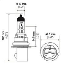 Hella 9007 HB5 12V 65/55W Halogen Bulb PX29t