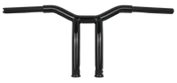 Burly Brand Dominator Raked Bar 10in - Matte Black