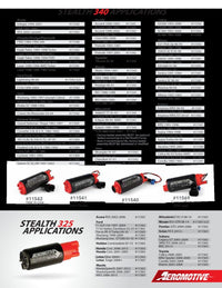 Aeromotive 325 Series Stealth In-Tank Fuel Pump - E85 Compatible - Compact 38mm Body