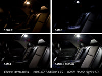 2003-2007 Cadillac CTS Dome Light Bulb LED Warm White (single)