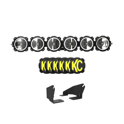 KC HiLiTES 2022+ Polaris RZR Pro XP 39in. Pro6 Gravity LED 6-Light 120w Combo Beam