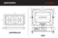 2018-2026 Subaru Crosstrek Multi-Purpose Switch Panel Kit D-Switch Kit