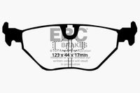 EBC 87-91 BMW M3 2.3 (E30) Yellowstuff Rear Brake Pads