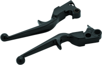 Kuryakyn Trigger Lever Set 96-Up Cable Gloss Black