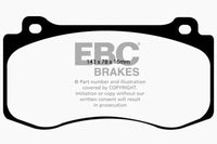 EBC 05-10 Chrysler 300C 6.1 SRT8 Redstuff Front Brake Pads