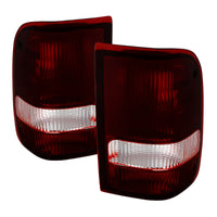 xTune Ford Ranger 93-97 OE Style Tail Lights Red Smoked ALT-JH-FR93-OE-RSM