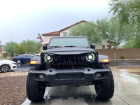 Oracle Jeep JL/Gladiator JT Oculus Bi-LED Projector Headlights - Amber/White Switchback SEE WARRANTY