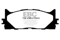 EBC 13+ Lexus ES300h 2.5 Hybrid Redstuff Front Brake Pads