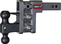 Gen-Y Mega Duty 2in Shank 5in Drop 2K TW 16K Hitch w/GH-051 Dual-Ball/GH-032 Pintle Lock