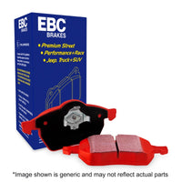 EBC 2014+ Audi A3 1.8 Turbo (w/Electronic Parking Brake) Redstuff Rear Brake Pads