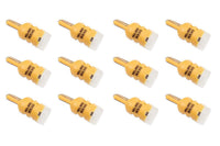 1980-1993 Ford Mustang Instrument Panel Light Bulb LED Amber (twelve)