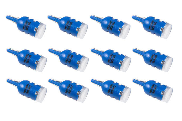 1980-1993 Ford Mustang Instrument Panel Light Bulb LED Blue (twelve)