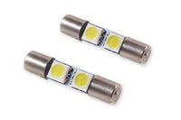 2000-2012 Mitsubishi Eclipse Sun Visor Light Bulb LED Warm White (pair)