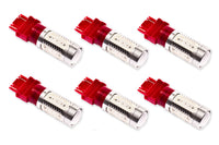 2000-2002 Lincoln Town Car Turn Signal Light Bulb LED Red (six)