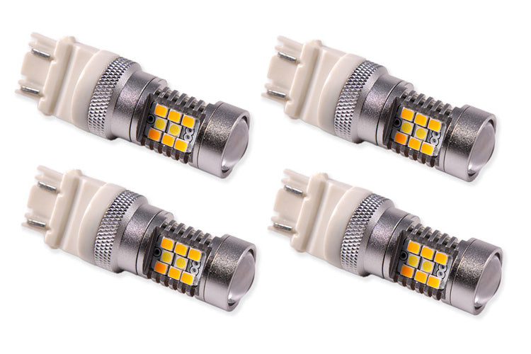 2000-2004 GMC Sierra 2500 Turn Signal Light Bulb LED Cool White (four)
