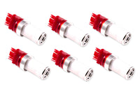 2000-2002 Lincoln Town Car Turn Signal Light Bulb LED Red (six)