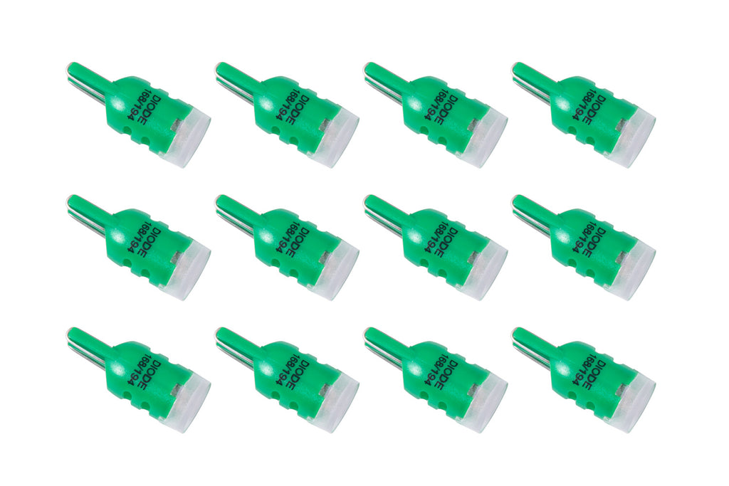 194 HP3 LED Green (twelve)