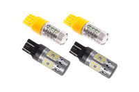 2018-2025 Jeep Wrangler Turn Signal Light Bulb JL Wrangler Front Turn Stage 2 (7443 XPR White & 7443 XP80 Amber)
