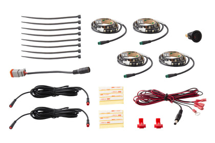 RGBW Footwell Strip Kit 4pc