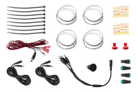 Cool White LED Footwell Kit 4pc