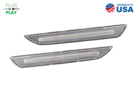 2015-2023 Ford Mustang LED Sidemarkers Clear (pair)