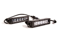 SS6 White SAE Fog Wide Light Bar (pair)