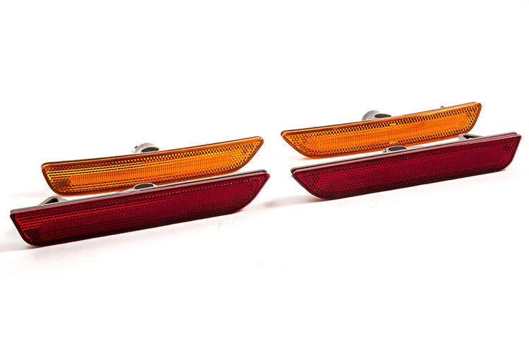 2010-2014 Ford Mustang LED Sidemarkers Amber/Red (set)