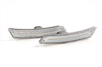 LED Sidemarkers For 2014-2019 Cadillac Ats Cts Non V Clear (pair)