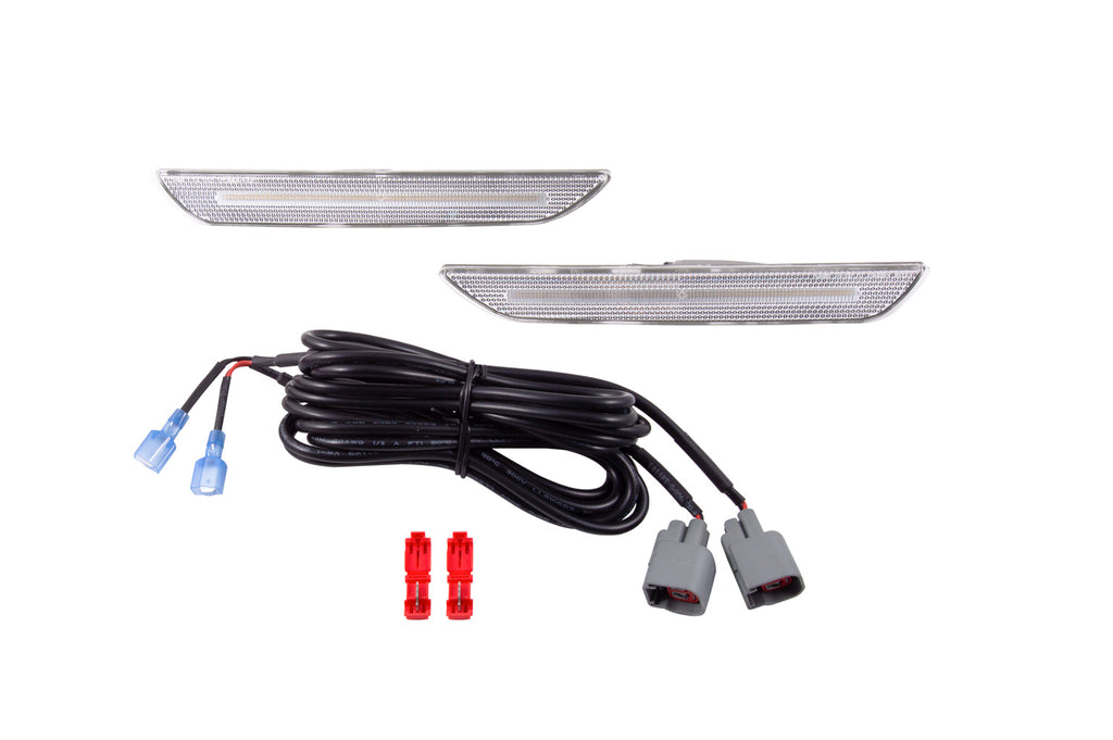 2015-2023 Ford Mustang LED Sidemarkers Clear (pair)