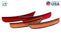 2015-2023 Dodge Charger LED Sidemarkers Amber/Red (set)