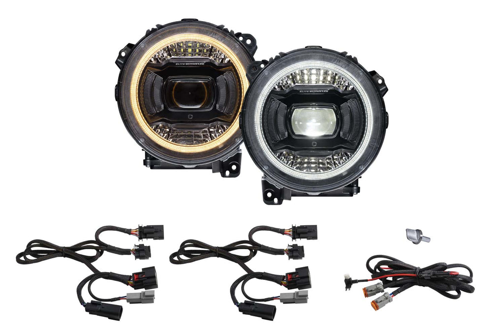 Elite LED Headlights For 2018 Jeep Jl Wrangler