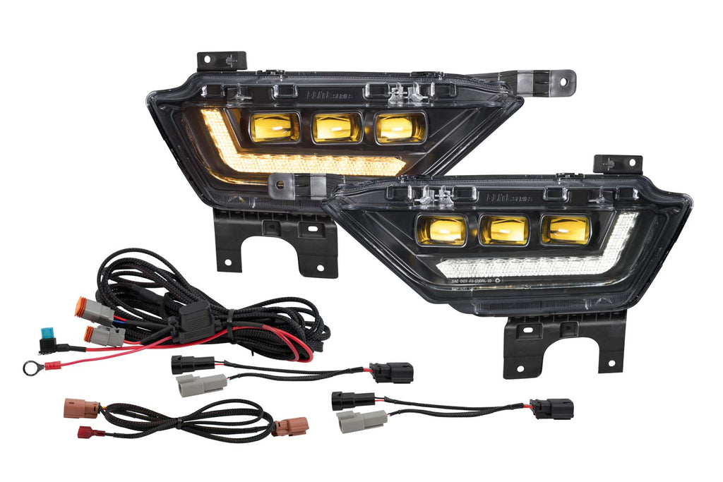 2021-2023 Ford F-150 Elite Fog Lights Yellow (pair)