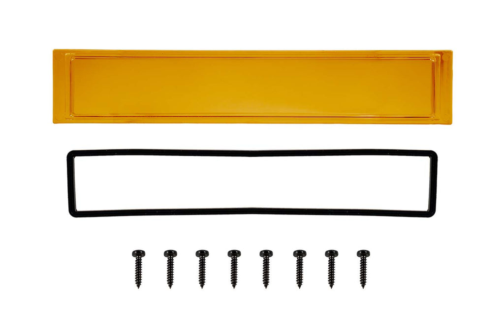 Outer Lens For Ss Driving Amber V3