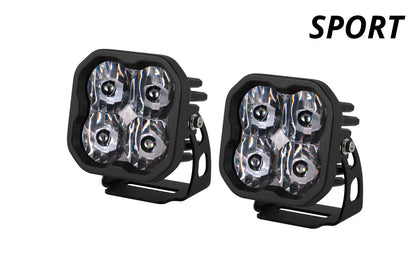 SS3 Sport ABL White Spot (pair)