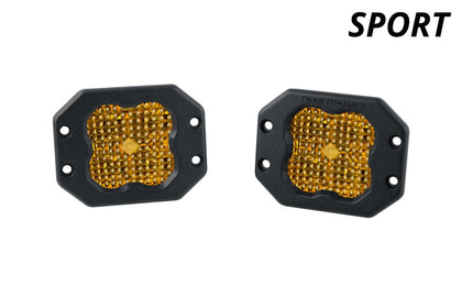 SS3 Sport ABL Yellow Combo Flush (pair)