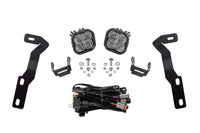SS3 LED Ditch Light Kit For 2016-2023 Toyota Tacoma Sport White Combo